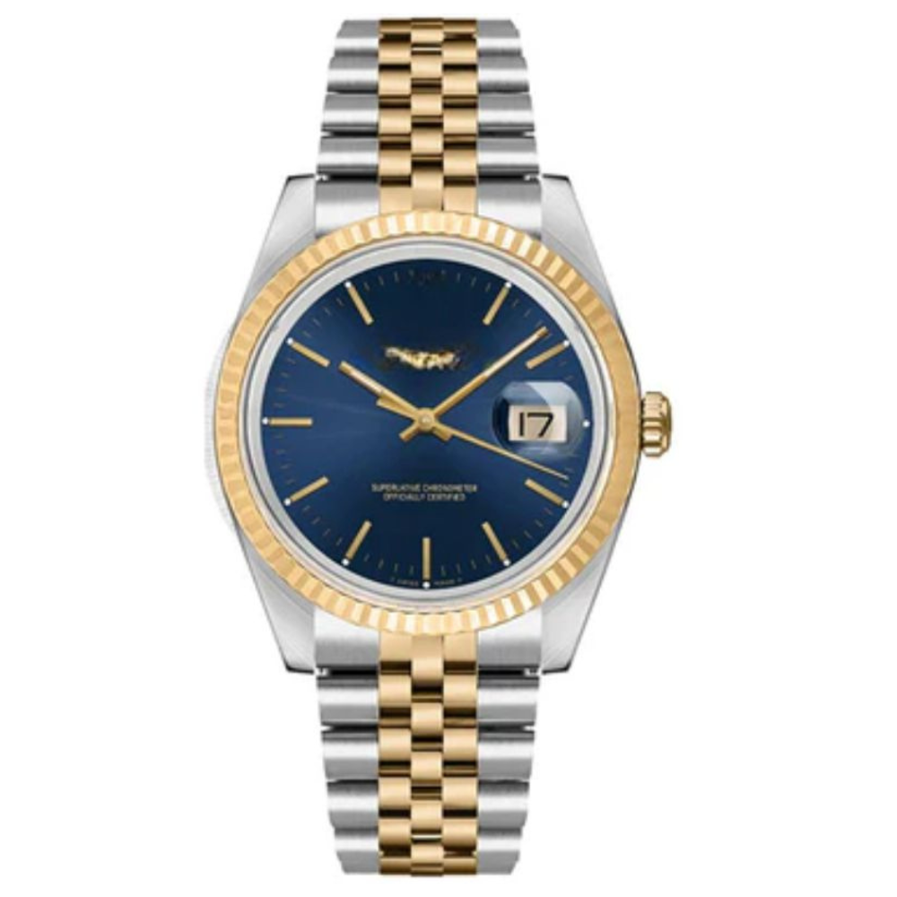 Datejust Gold & Steel Blue Dial 36mm 16233