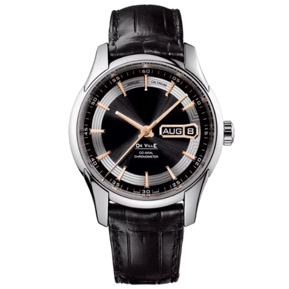 De Ville Hour Vision Annual Calendar Co-Axial Chronometer