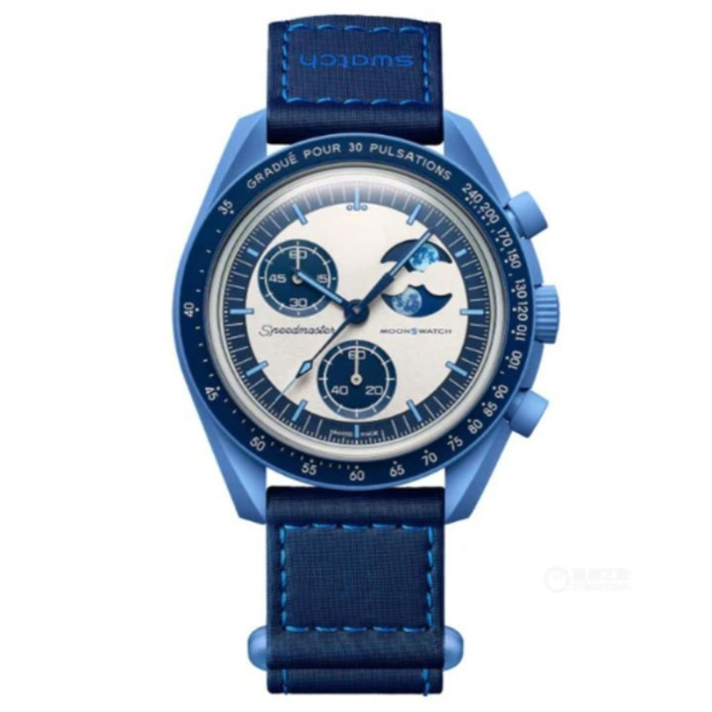 Swatch Speedmaster MoonSwatch “Mission to the Blue Moonphase”