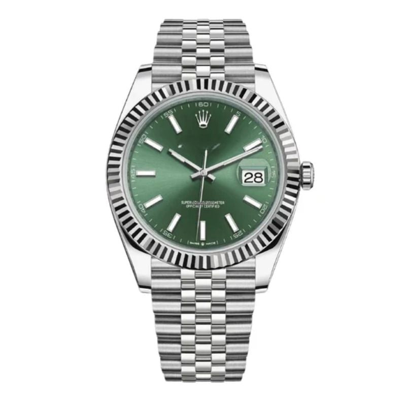 Datejust Green Dial Jubilee Bracelet 41mm